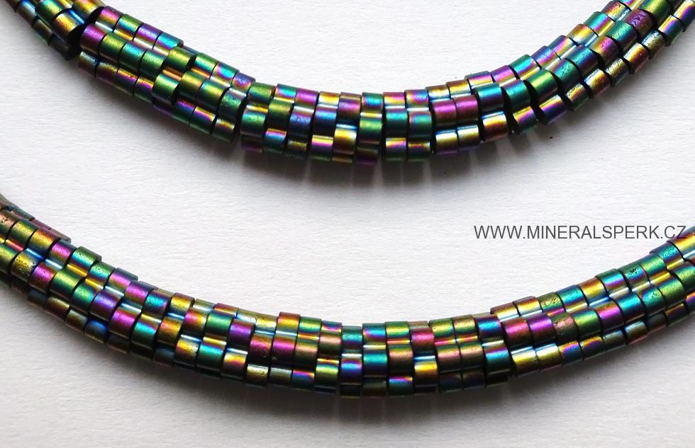 Elegantní náhrdelník z minerálu hematit