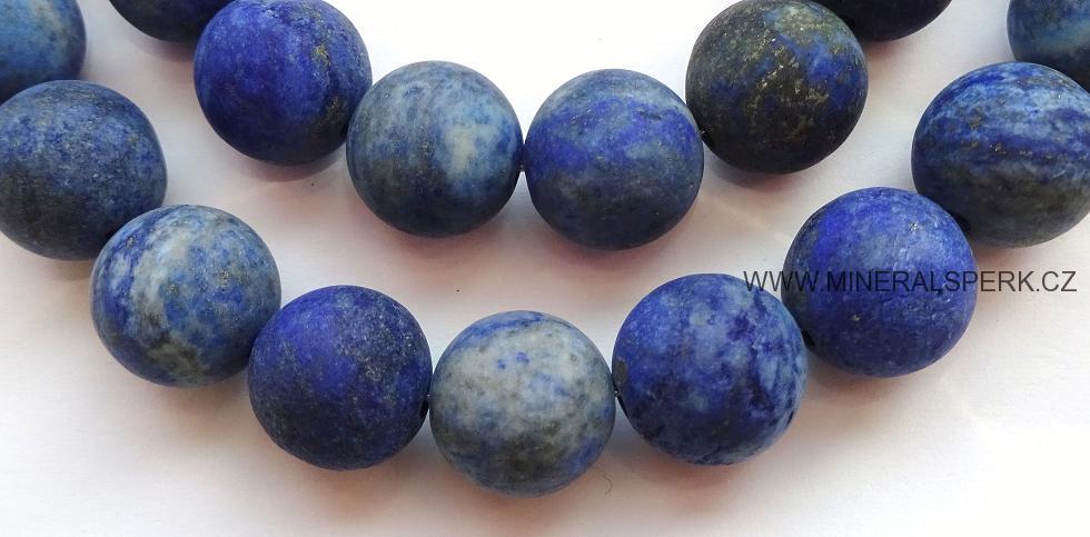 Elegantní náhrdelník z minerálu lapis lazuli - mat