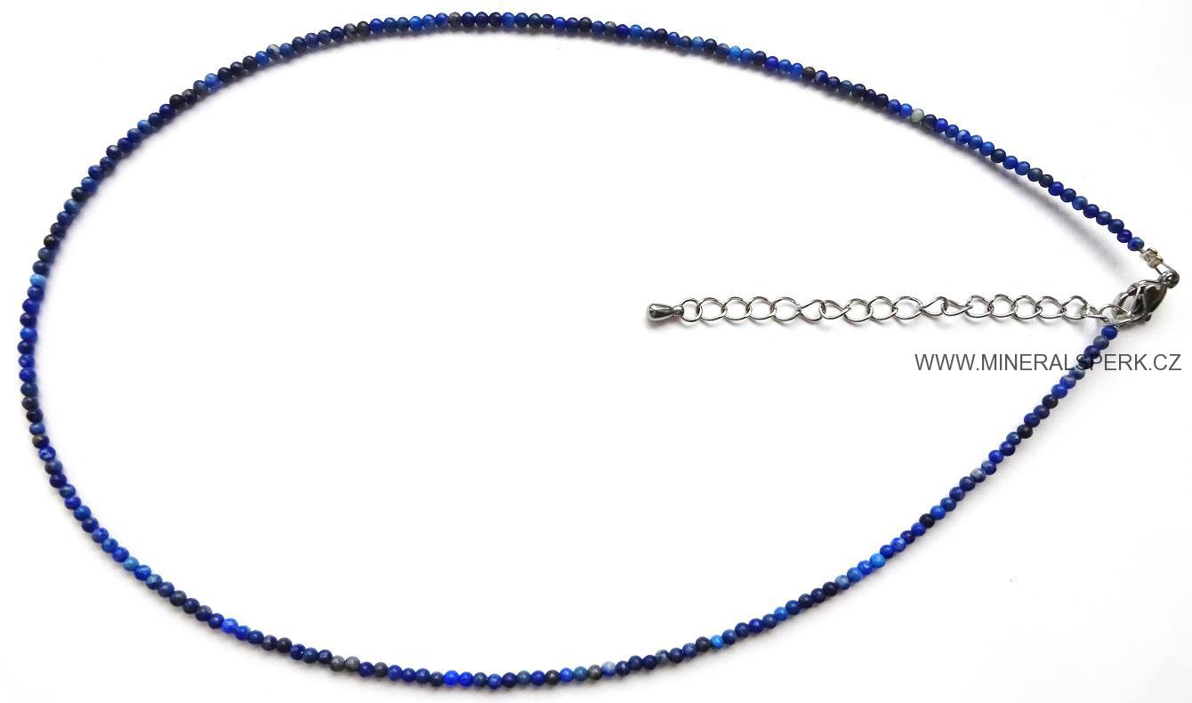 Elegantní náhrdelník z minerálu lapis lazuli
