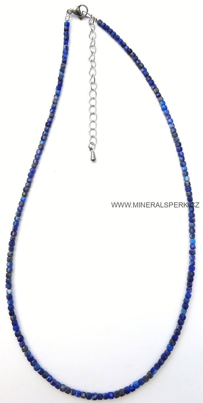 Elegantní náhrdelník z minerálu lapis lazuli