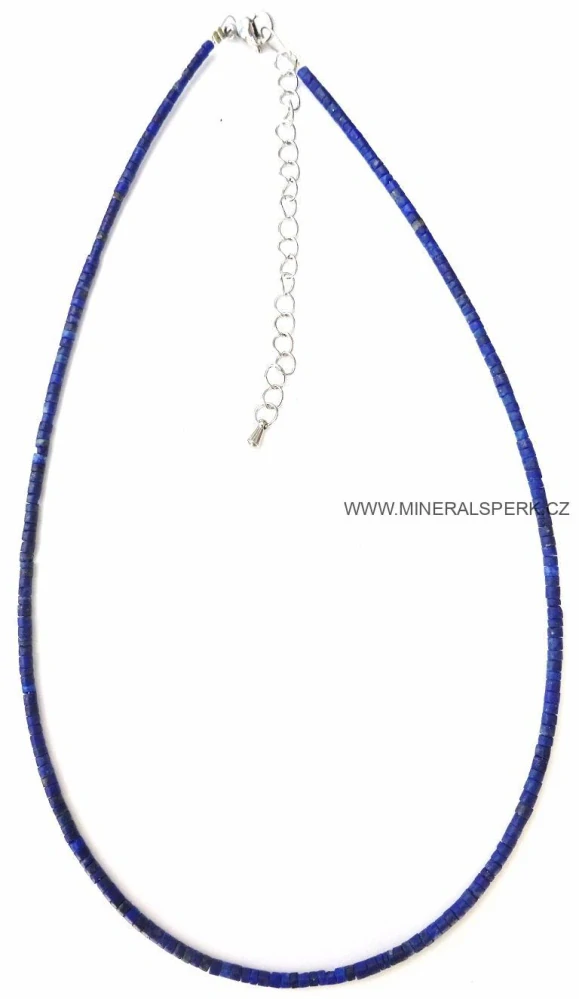 Elegantní náhrdelník z minerálu lapis lazuli