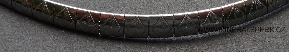 Řetízek - chirurgická ocel - 44cm - struna