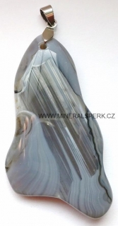 Přívěsek z minerálu achát