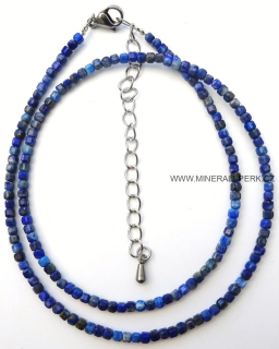 Elegantní náhrdelník z minerálu lapis lazuli