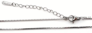 Řetízek - chirurgická ocel - 40+5cm 
