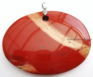 Přívěsek z minerálu červený jaspis