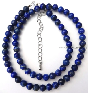 Elegantní náhrdelník z minerálu lapis lazuli