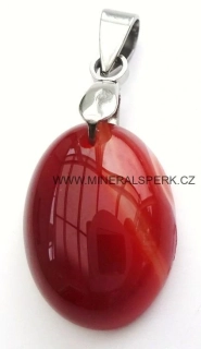Přívěsek z minerálu karneol